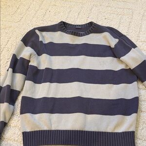 Striped Navy and Cream women Brandy mellville Sweater